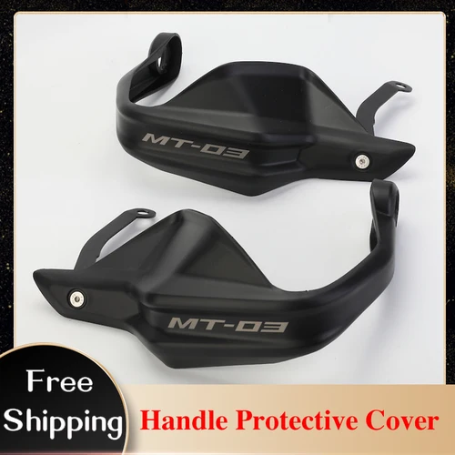 Protectores de manos para motocicleta, cubierta protectora para YAMAHA MT-03 MT-25, mango protector de mano a prueba de viento y anticaída
