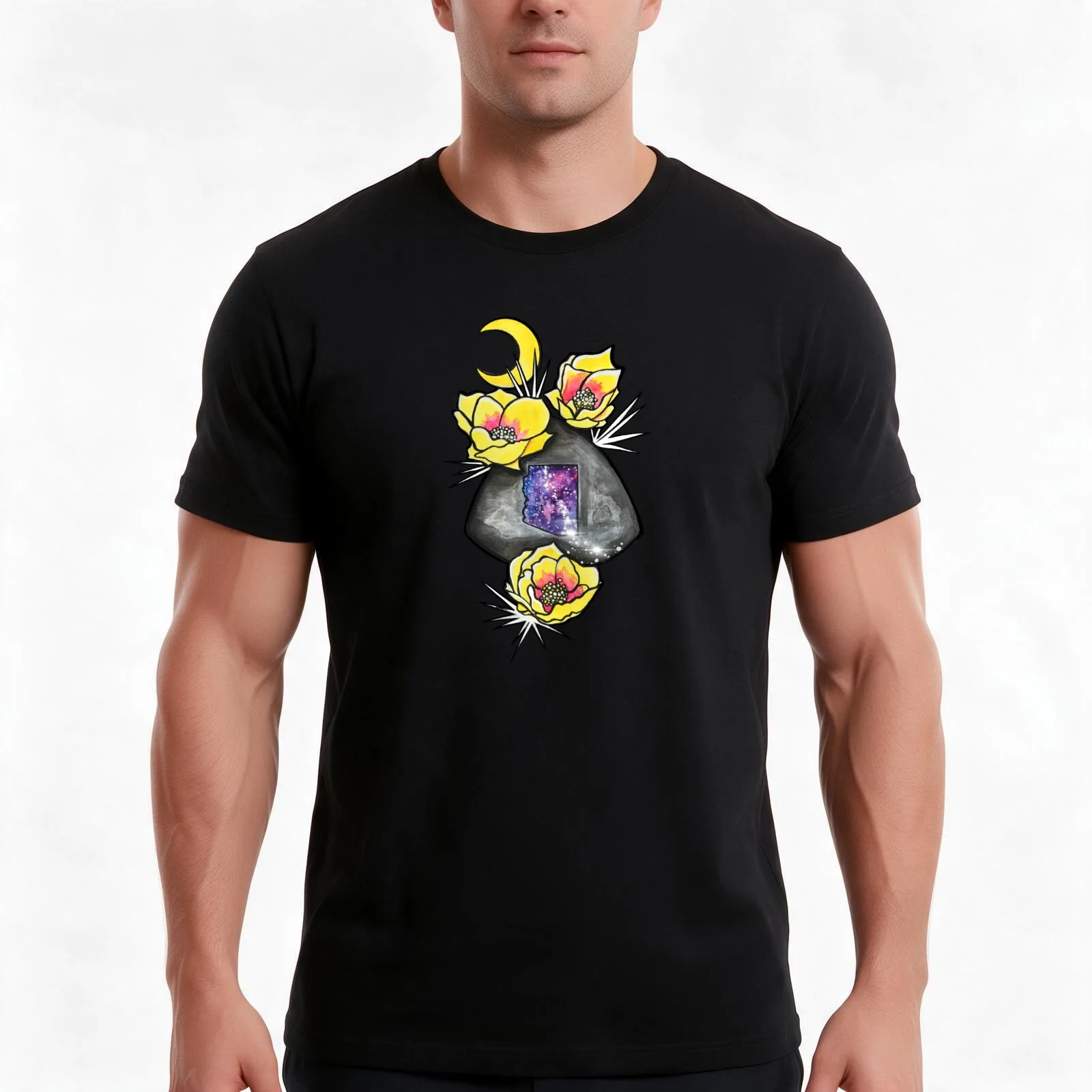 AZ Trail Tales 2 T-Shirt, Summer Casual Cotton Tee, Oversized Streetwear Tops, Vintage Graphic Print, Loose Fit Short Sleeve