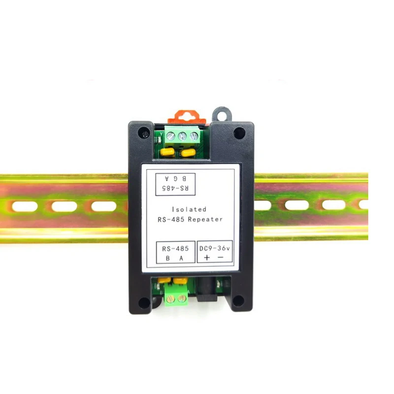 Industrial grade photoelectric isolator RS485 repeater amplifier distance extender anti-interference anti-surge rail