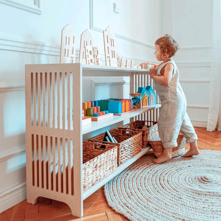 &c オキ モンテッソーリ おもちゃ棚 大型プレイシェルフ  - Montessori Shelf Toy のレビューと価格