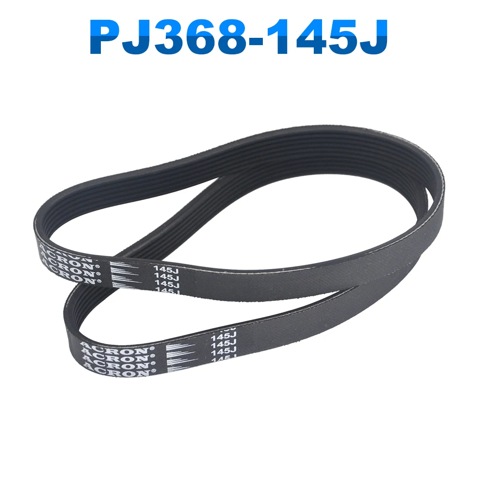 

V-Belt PJ368 145J 3/4/5/6 Ribs For Conveyor Drum Machine RC DIY Motor Gear Belt