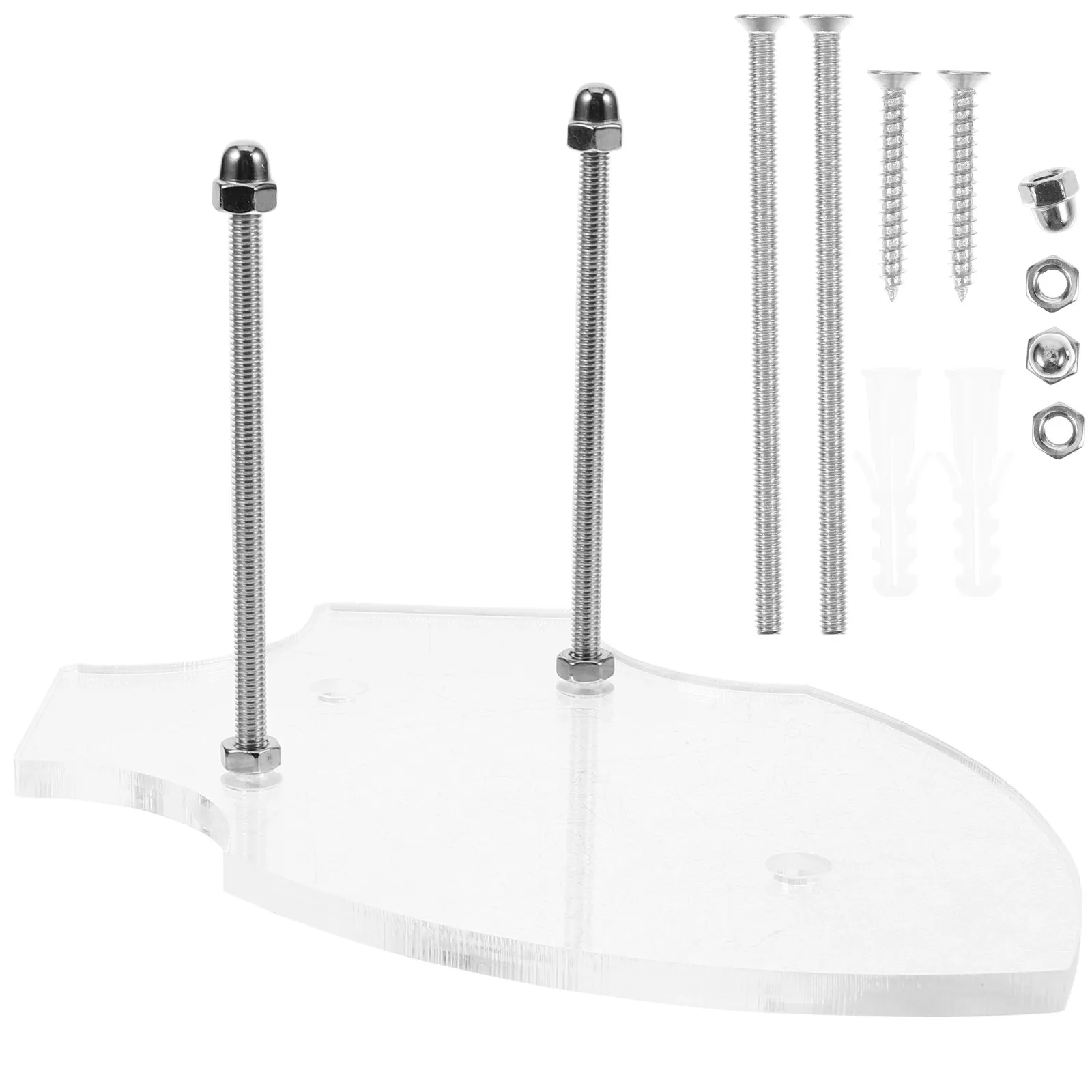 Skateboard Rack Acrylic Wall Mount Stand Versatile Skateboard Display Holder for Electric Skateboards Balance Car Organizer