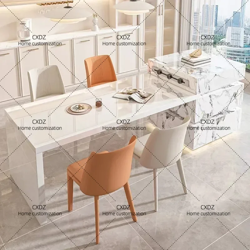 XX Design Multi Functional Dining Tables Kitchen Luxury Accent Modern Dining Tables Living Room Home Furniture