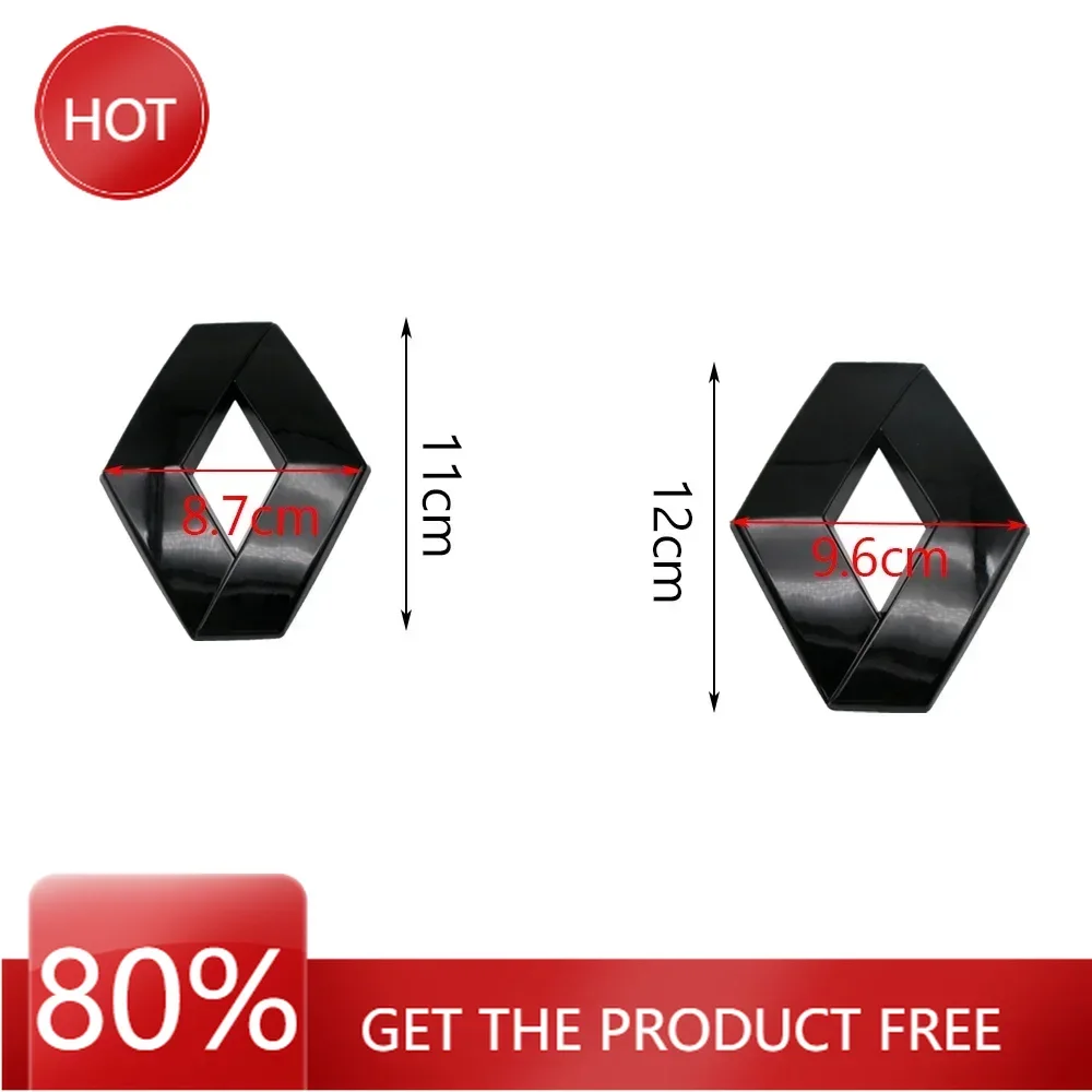 

2026 Горячие колпаки для ступиц Renault для Renault Clio 4 Megane 3 2 Captur Trafic Logan RS, модификация автомобиля, наклейка с логотипом, капот автомобиля спереди