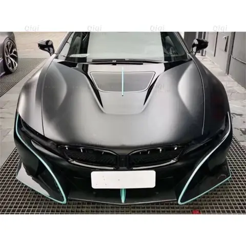 BMW i8 리얼 카본 파이버 앞 범퍼 립 스포일러 키트