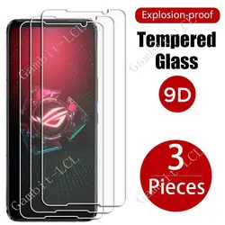 3PCS For ASUS ROG Phone 7 Ultimate 6D 6 Pro 5 5S 3 2 Zenfone 10 9 8 Flip 7 Zenfone10 ROG6 Screen Protector Tempered Glass Film