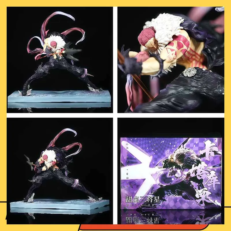 

One Piece Gk Iron Curtain Card Two Katakuri Dessert Three Generals Star Statue Model Handmade Birthday Gift