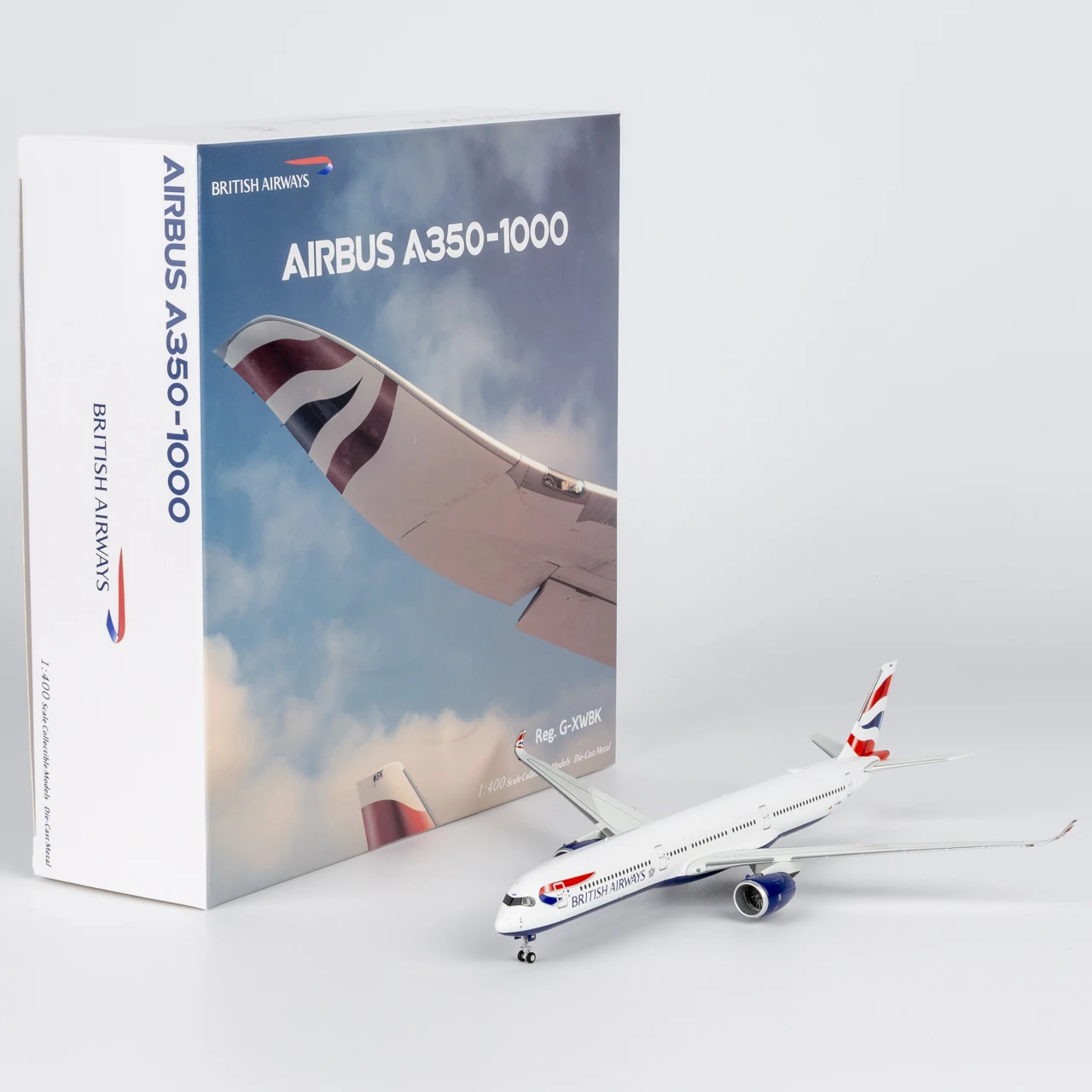 

57023 Alloy Collectible Plane Gift NG Models 1:400 British Airways Airbus A350-1000 Diecast Aircraft Jet Model G-XWBK