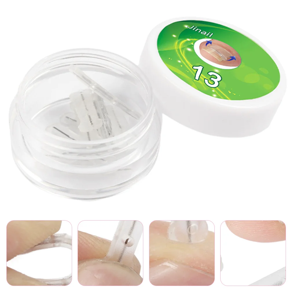 Toenail Correction Brace Stickers Daily Use Tool Line Straightener Silica Gel Professional Wire