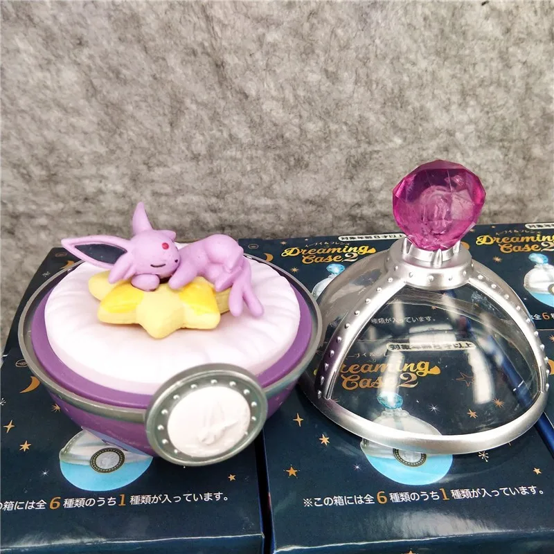 Pokemon Blind Box Sleep Ibuki Version Monster Ball Anime Figures Gift Surprise Color Box Set