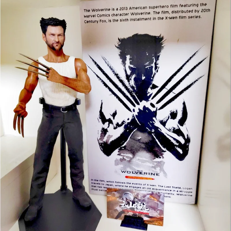 

Hottoys Ht 1/6 Mms220 Wolverine 3.0 Hugh Jackman Handsome Funny Model For Collectible Chlidren Birthday Toys