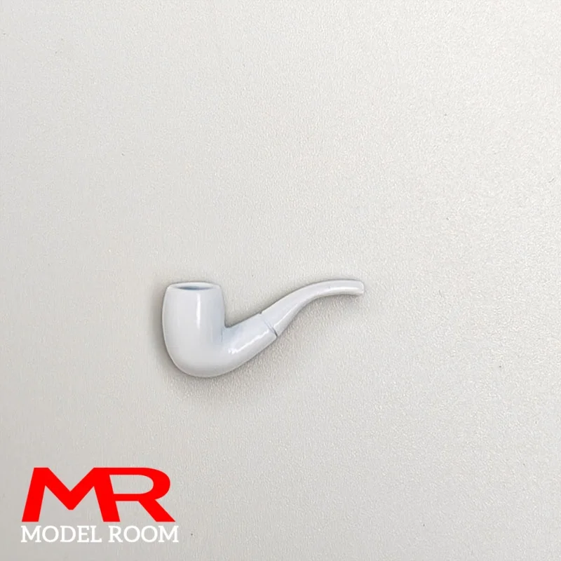 Arte marrom escala 1/6, modelo de cachimbo, acessórios de cena de soldado, adereços adequados para boneco de ação de soldado de 12 '', bonecos corporais