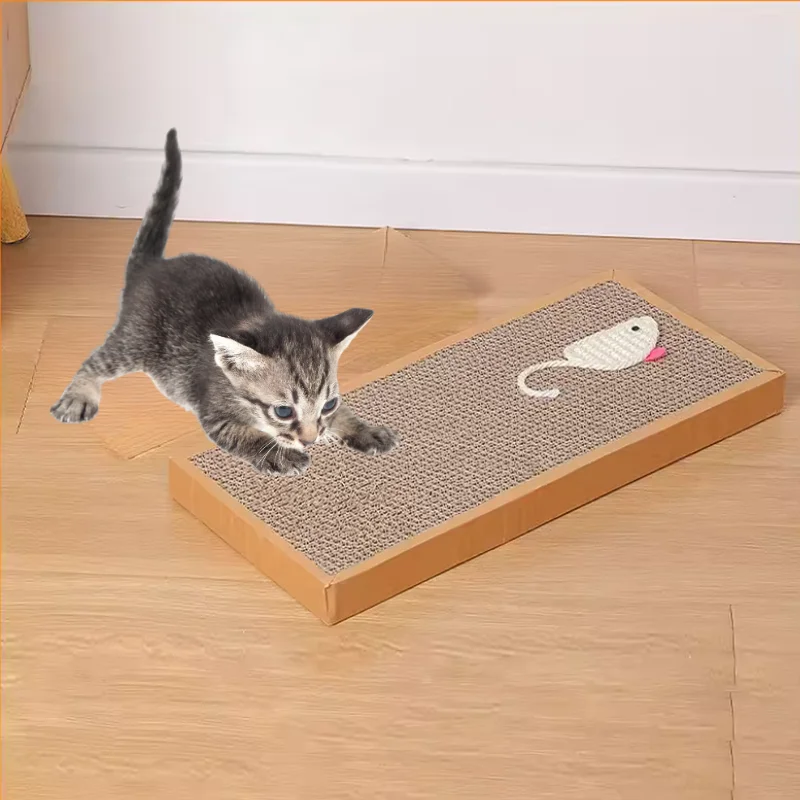 3 pieces of replaceable cat scratching board, indoor cat scratching board, cat scratching post, cat toy, sisal mouse