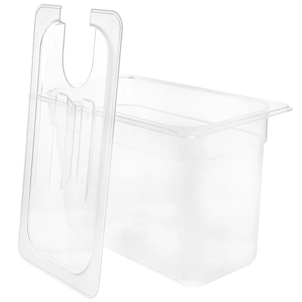 

Slow Cooking Container Large Capacity Clear Pc Material Kitchen Slow Cooker Container Easy Clean Storage Box for Vegetable and