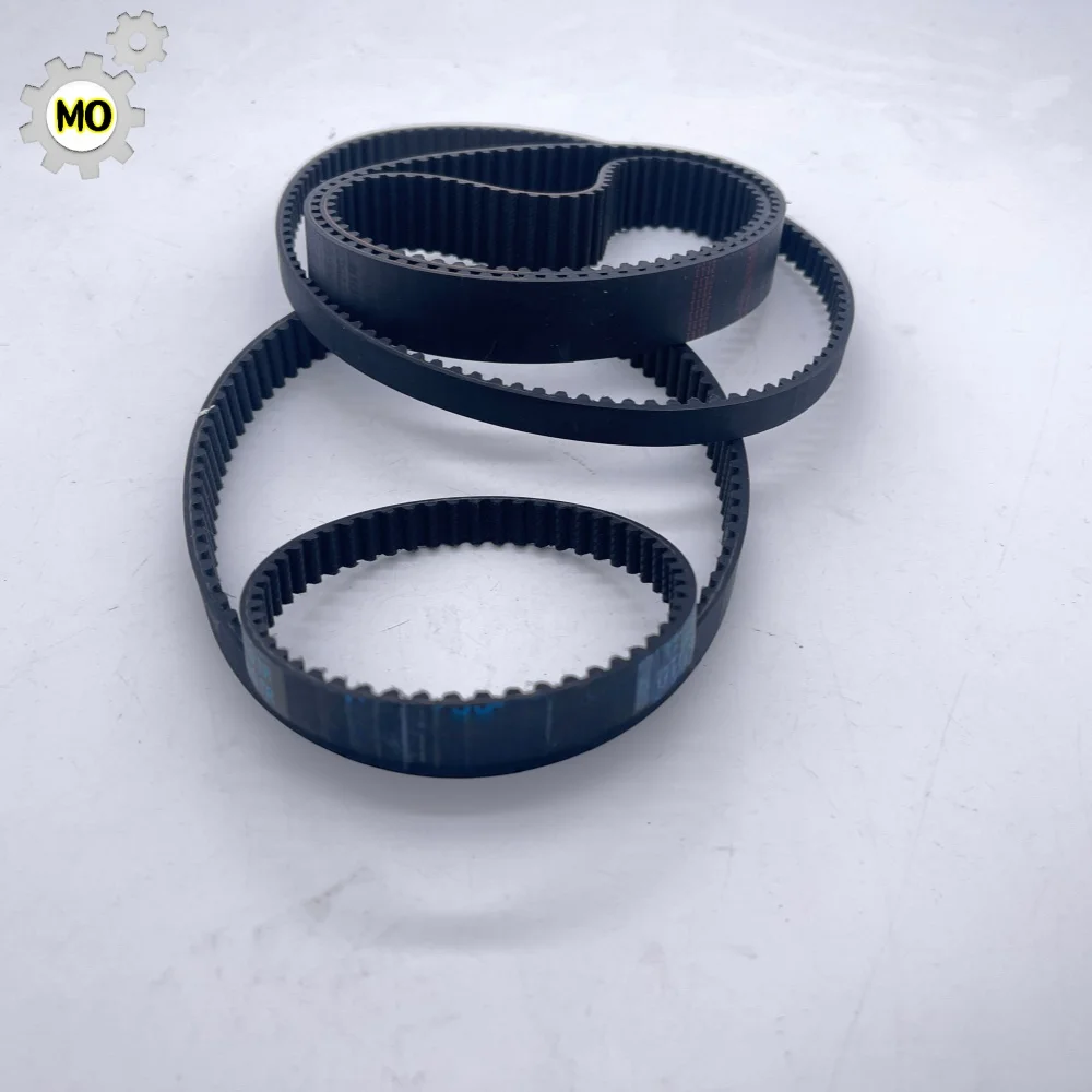 Sabuk Timing Karet HTD 5M Panjang 540 545 550 555 560 565 570 575 580 585 590 595 600mm Lebar Sabuk 10-50mm Sabuk Loop Tertutup HTD 5M
