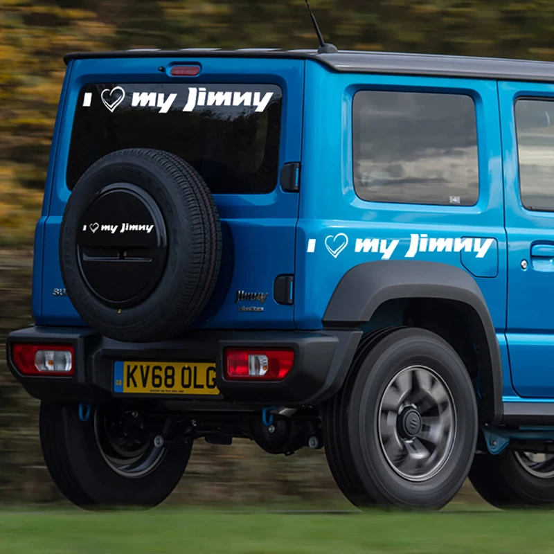 FOR I Love My JIMNY Stickers Automobiles Decor Vinyl Decals For Suzuki JIMNY JA51 1300  JA71 JA11 JB31 JB33 JB43 JB23 JB64 JB74