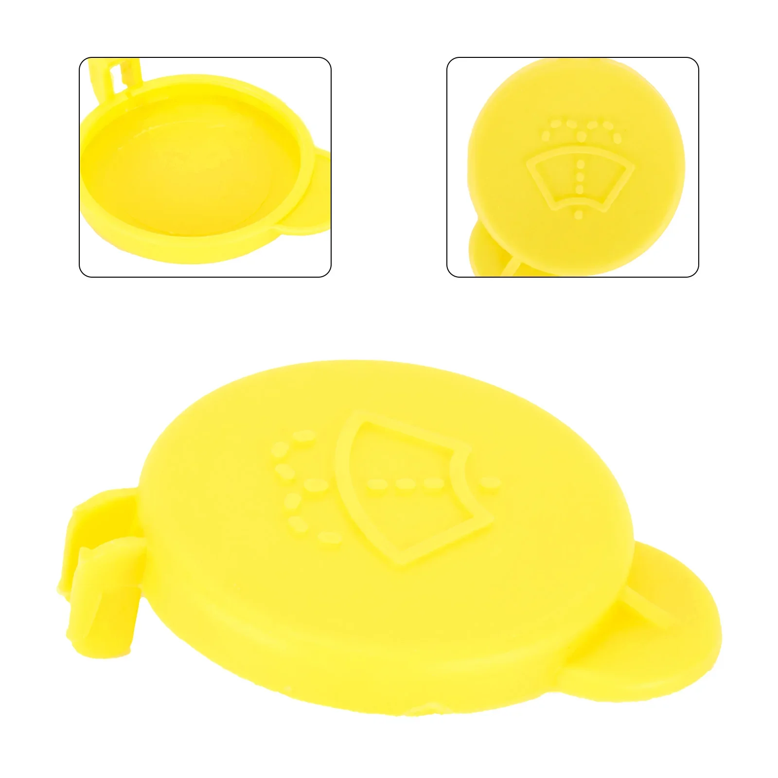 1pCar Windshield Wiper Washer Fluid Reservoir Tank Bottle Cap Cover  For Ford Fiesta MK6 Water Tank Bottle Cap Replacement Parts