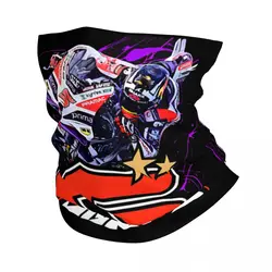 Johann Zarco Number 5 Bandana Neck Gaiter Motorcycle Club Moto GP Face Scarf Cycling Face Mask Hiking Unisex Adult Windproof