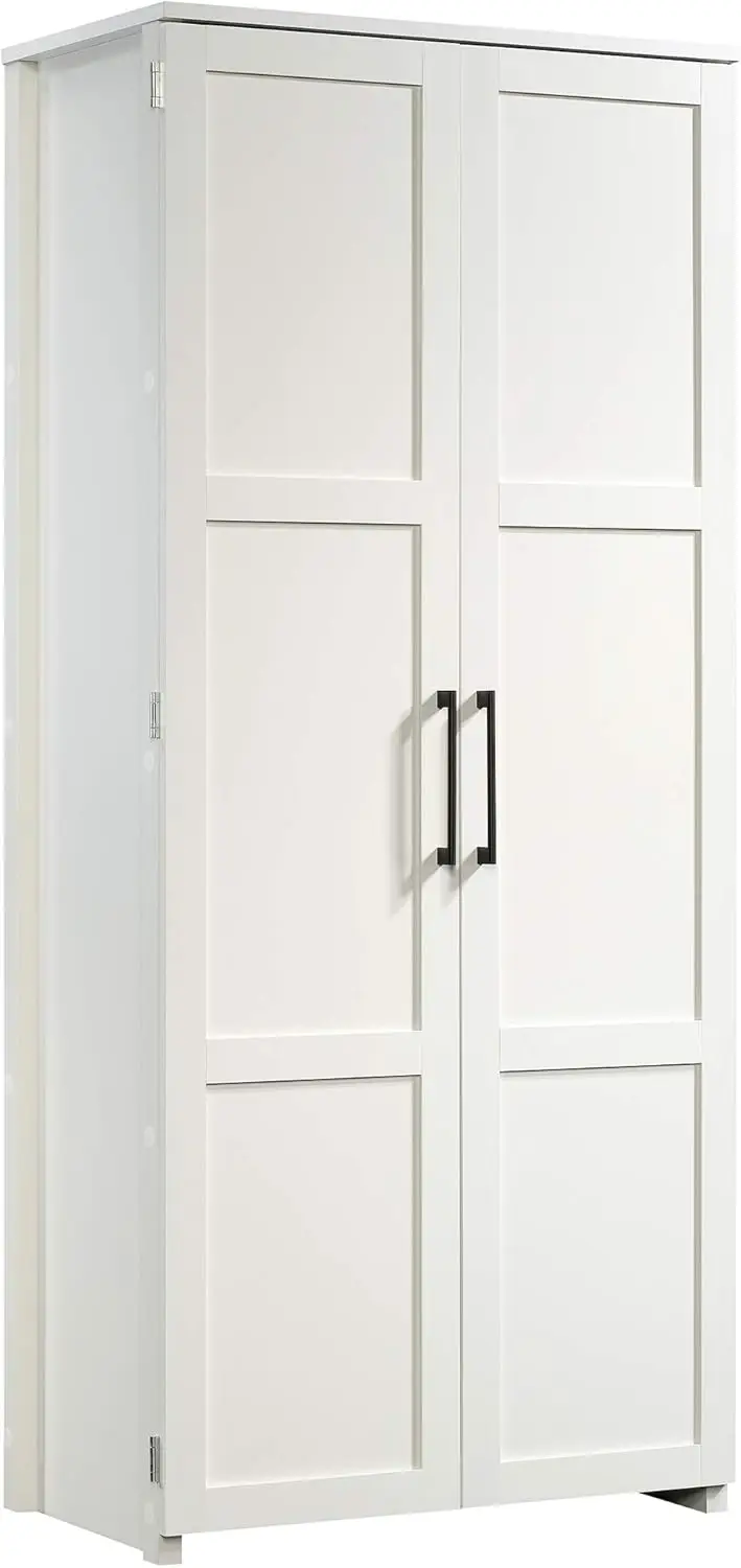 Wardrobes Storage Cabinet Pantry Cabinets White Finish 17.09