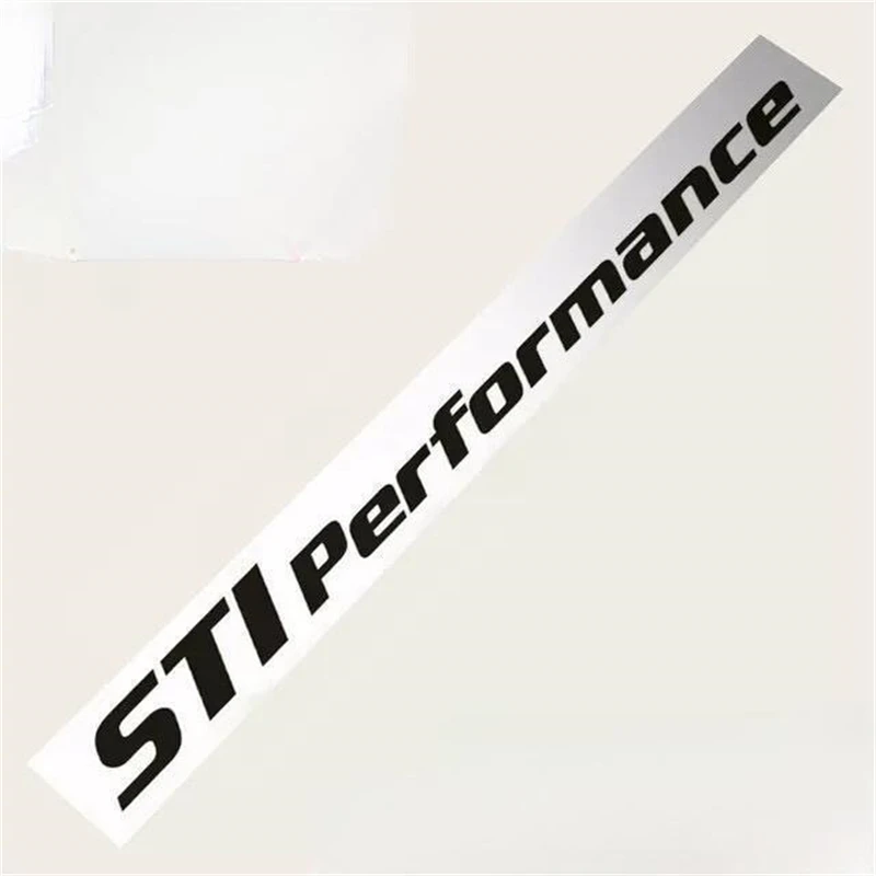 Suitable for suBaru stI performance car decal subAru stI car decal front pump handle rear pump handle pull flower