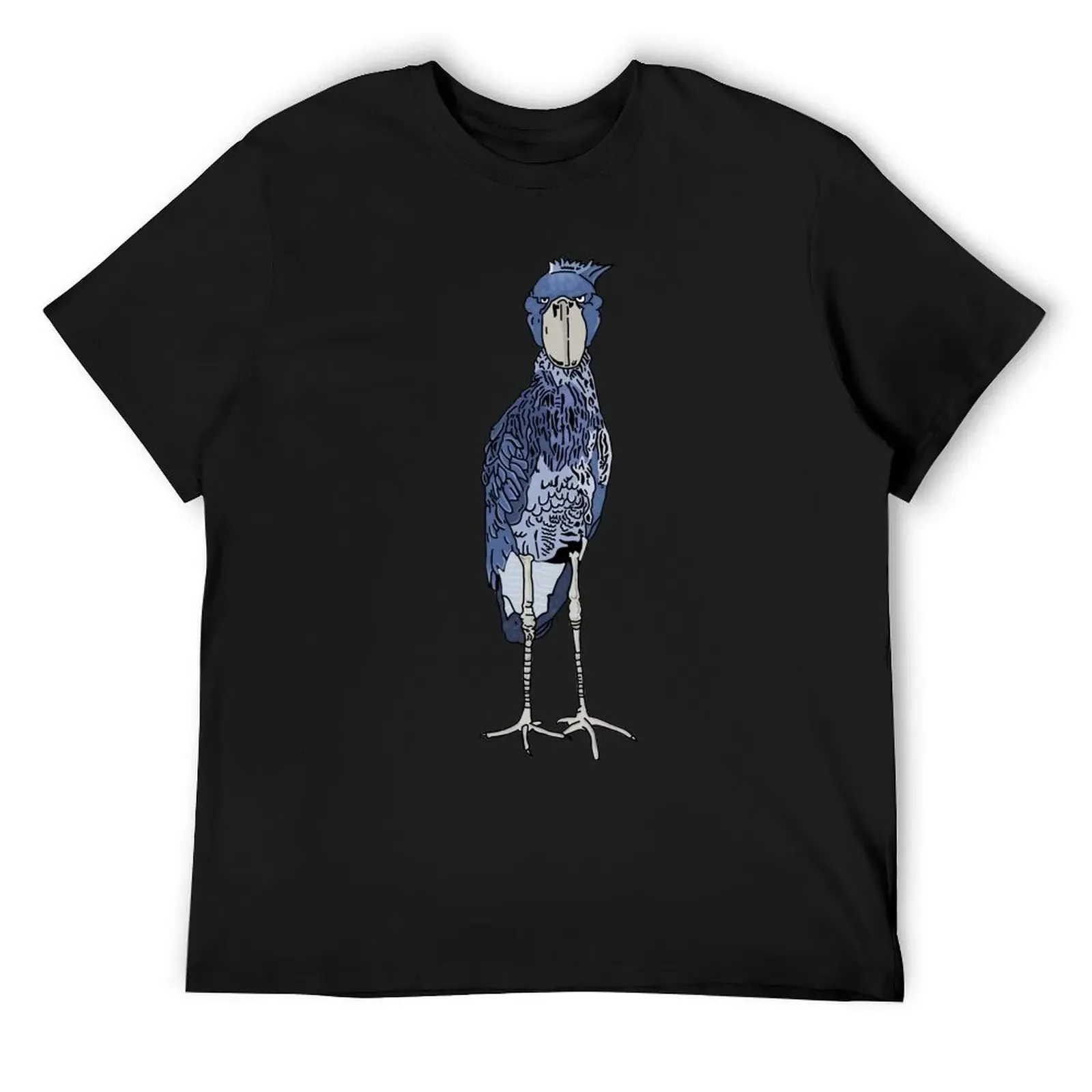 

Shoebill Stork Bird T-Shirt anime tshirt customs customizeds heavy weight t shirts for men