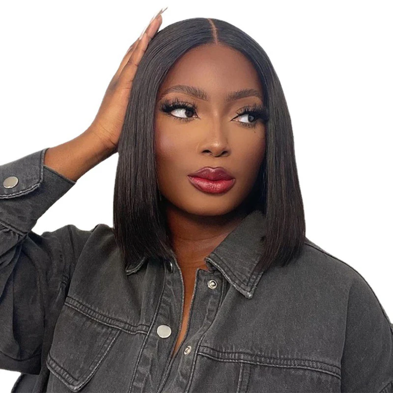 Perruques injCenter à haute température pour femmes, perruques courtes fendues, mode européenne et américaine, 216.239., fabricants de cheveux raides