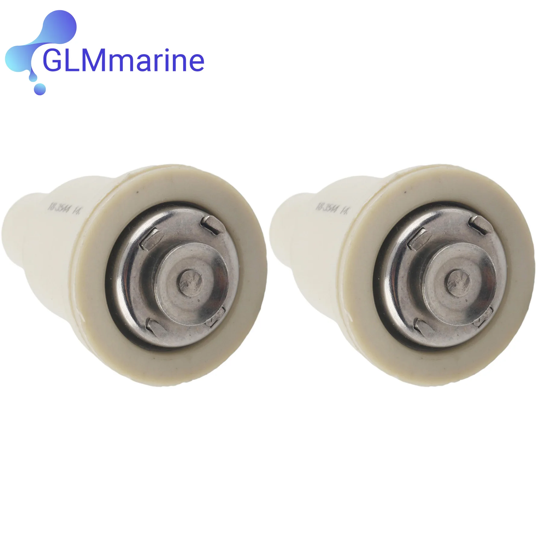 

2 Pcs 435491 For Johnson Evinrude V4 V6 75 90 115 150 175 HP Outboard Thermostat 62° 143℉ Replaces 765559 8M6010305 18-3544