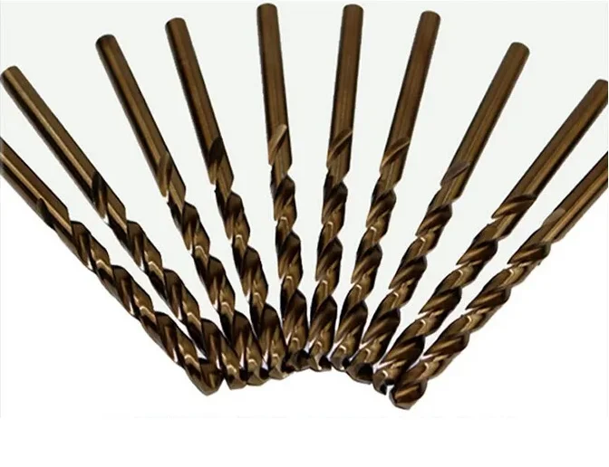 8.1/8.2/8.3/8.4/8.5/8.6/8.7/8.8/8.9/9.0mm cobalto in acciaio inox dritto gambo torsione trapano In Metallo di ferro in lega di alluminio trapano