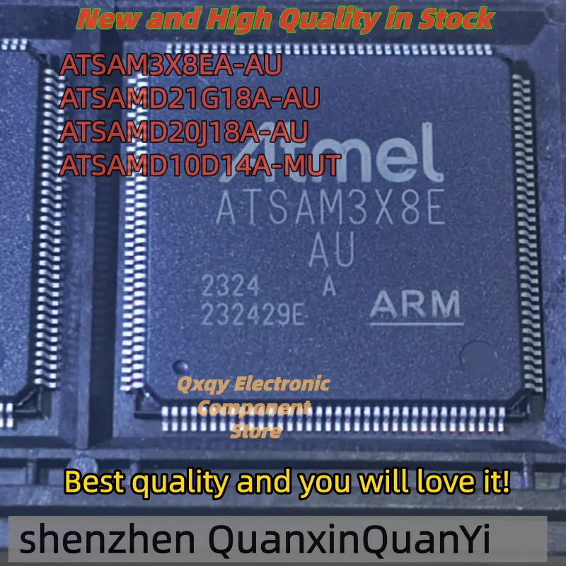 1 Uds nuevo ATSAM3X8E-AU ATSAMD21G18A-U ATSAMD20J18A-U ATSAMD10D14A-MUT SAMD10U