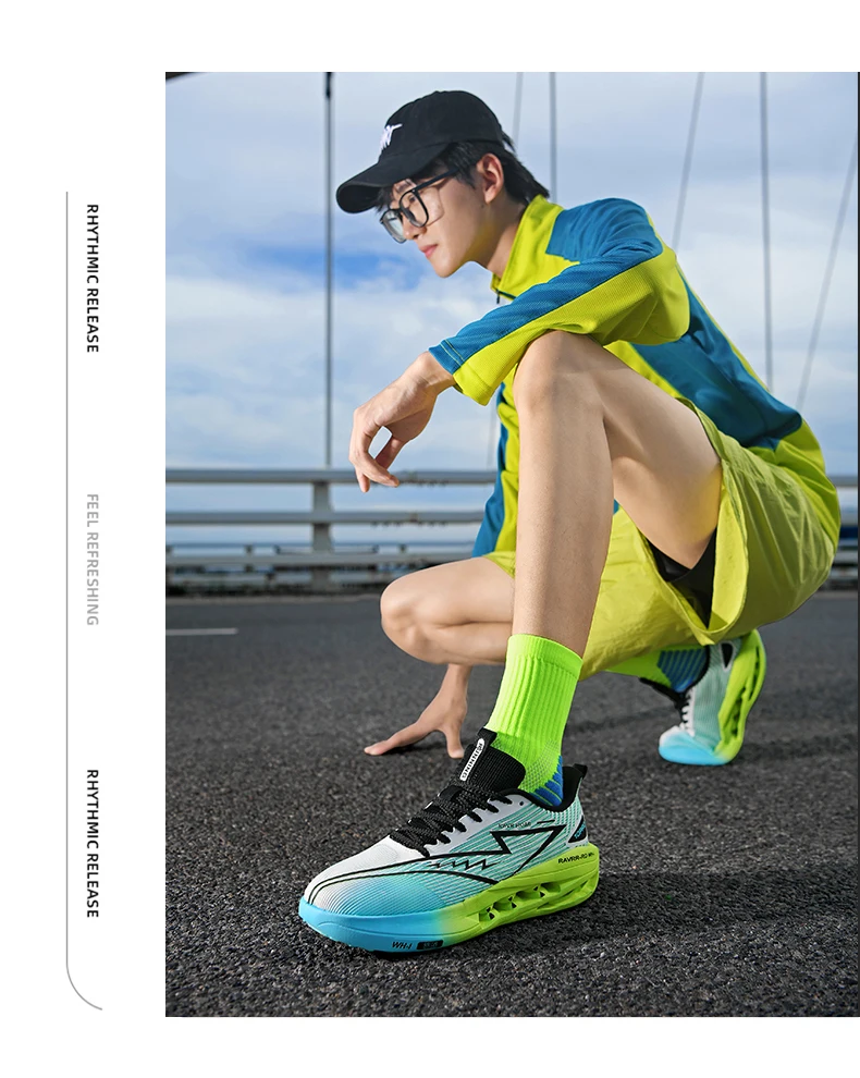 Marathon-Laufschuhe für Herren, spezielle Sneaker, Damen-Outdoor-Jogging-Sportschuhe, trendige, atmungsaktive und leichte Sportschuhe für Damen. – Detail 23