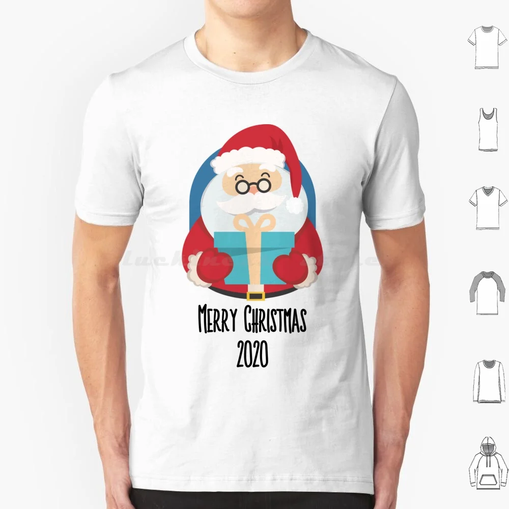 コットンマンタメリークリスマスTシャツ、面白いクリスマスTシャツ、メリークリスマスとメリークリスマス、6xl、2020