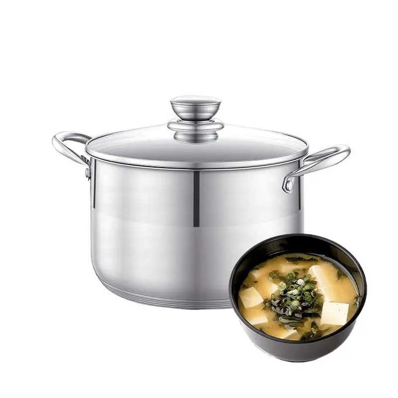 8-Quart Multipurpose Stockpot with Glass Lid for Soups/Stews