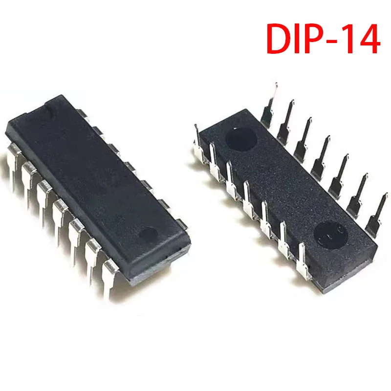 5PCS TC4011BP TC4013BP TC4066BP TC4093BP TC4584BP 4011B 4013 4066 4093 4584 TC35305P Quad 2 Input NAND Direct Insert DIP14