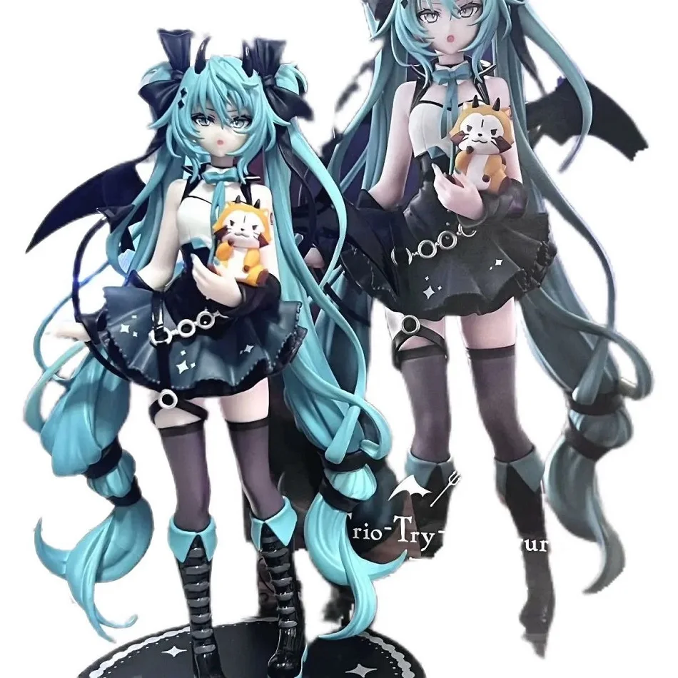 anime-pequeno-diabo-hatsune-miku-artesanal-pequeno-guaxinim-estatua-de-anjo-escuro-pvc-modelo-animacao-ornamentos-perifericos-brinquedos-presentes