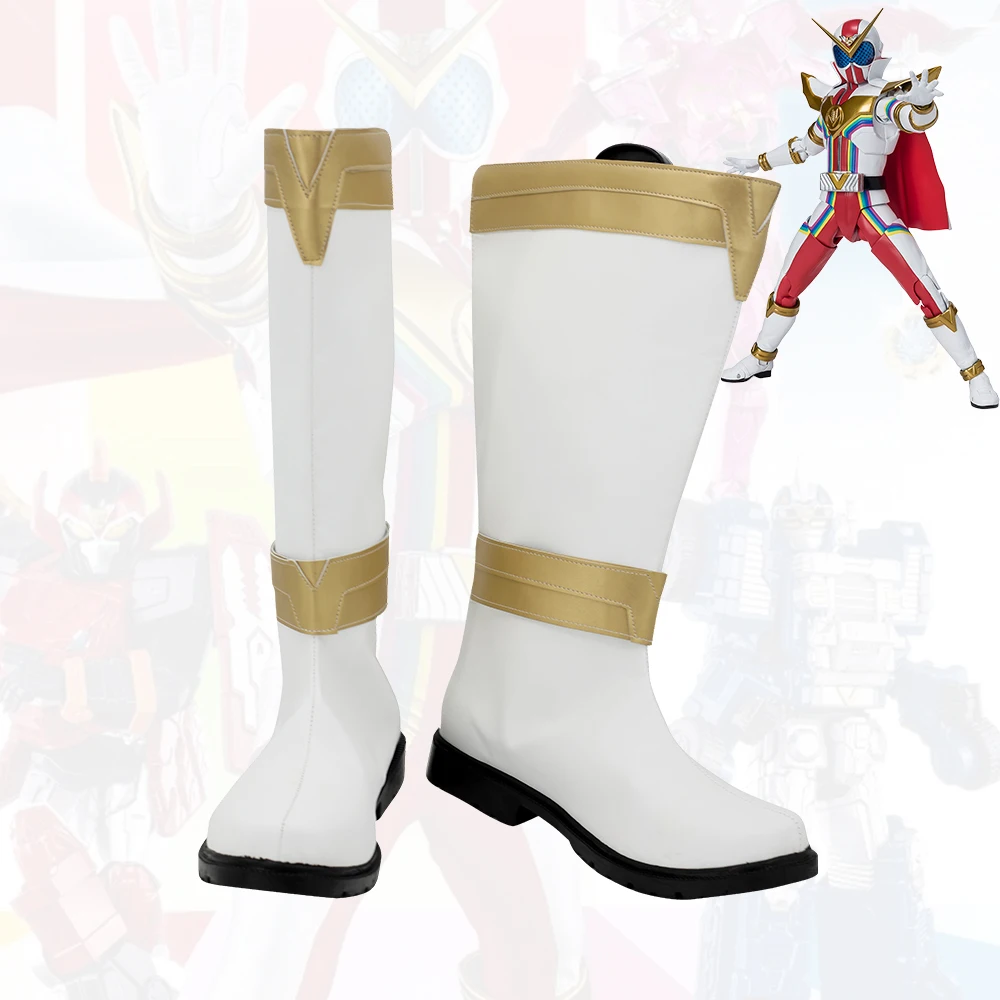 

Goshikida Kaito Shoes Kikai Sentai Zenkaiger Cosplay Boots