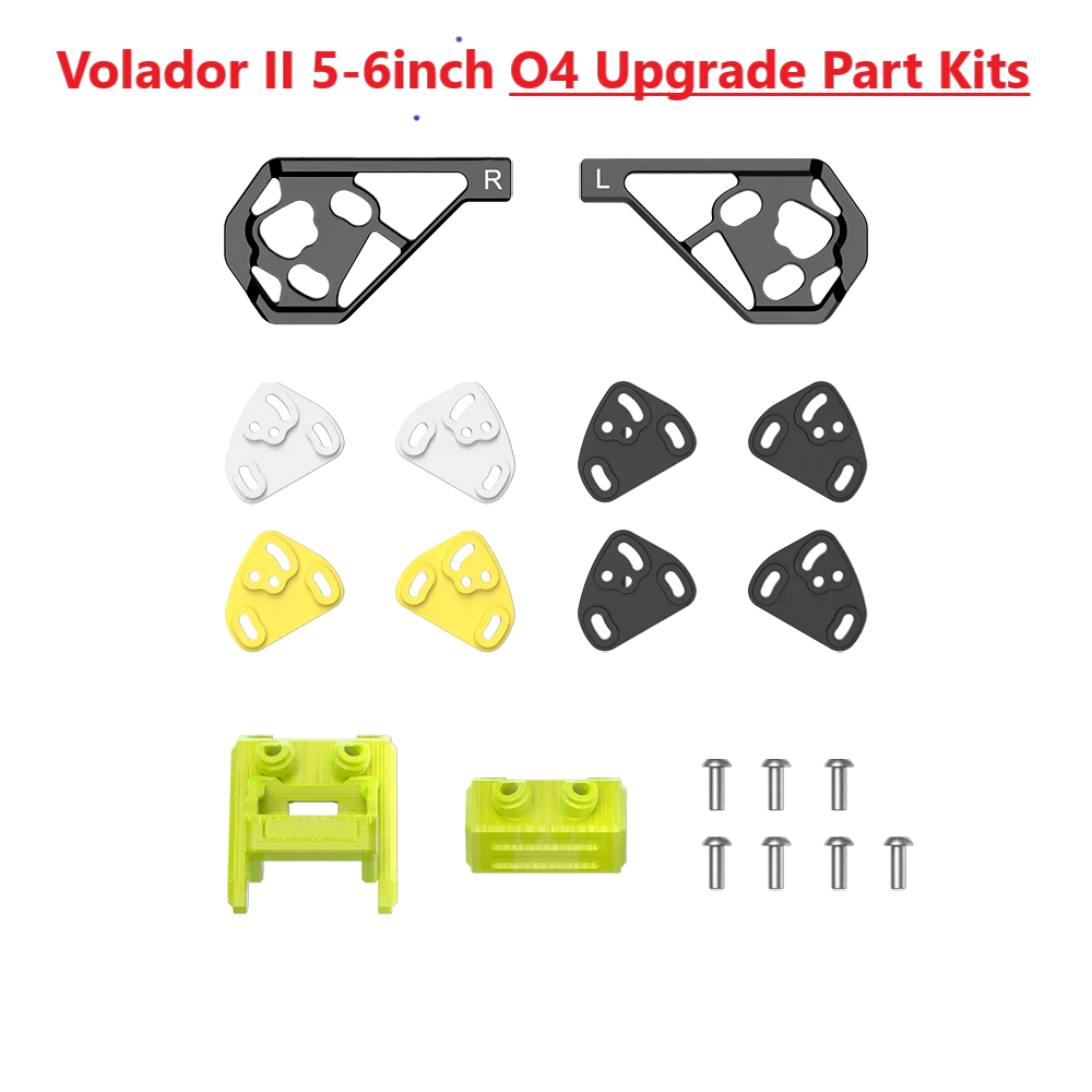 

Volador II 5-6inch O4 Upgrade Part Kits Compatible with Volador II O4 VX5 VX6 VD5 VD6 FPV Frame