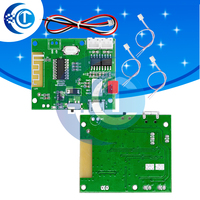 TWS Bluetooth 5.3 Power Amplifier Board 5W+5W 3.7V 5V Miciro USB True Wireless Stereo Module for Car Home Speaker Subwoofer DIY