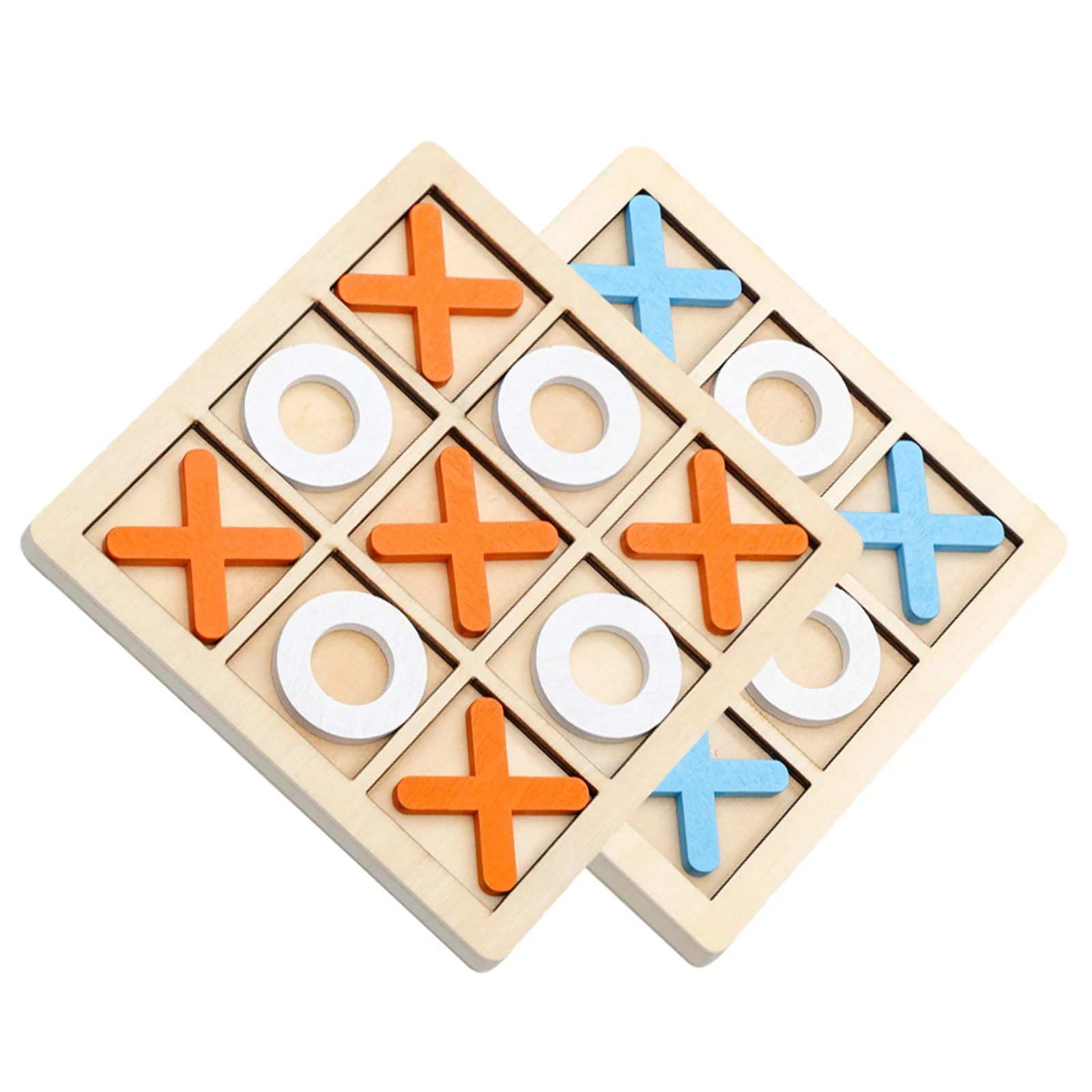 2 set Wooden Toe Kids Chess Board For Family Interactive Play Educational Board Game Travel Fun Children Table Game