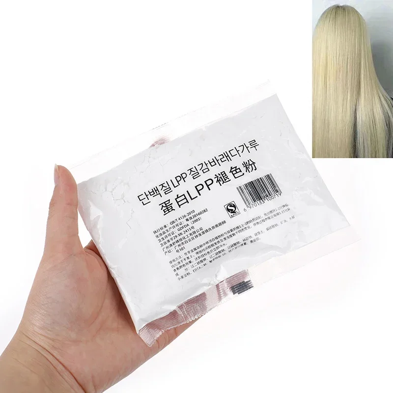 100g Beauty Material LPP Protein Fading Powder Cream Bleaching Hair Bleaching Powder Whitening Agent Hair Dye Lightener