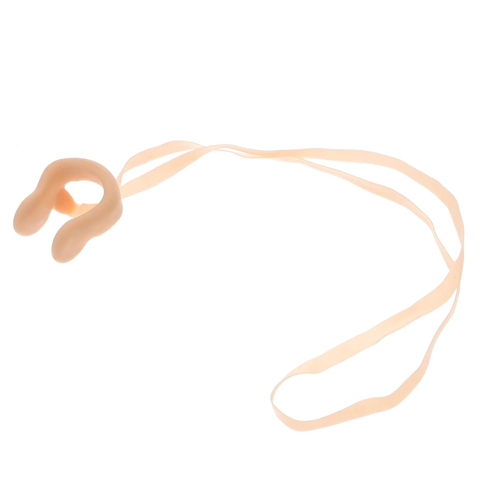 

Waterproof Rubber Nose Clip with Strap for Swimming Adults Kids Durable Latex Plugs Swimmer Accessories