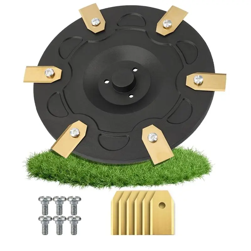 NEW HOT In Stock-For Segway Robotic Lawnmower Compatible For Navimow I105E Cutting Disc Set Knife Plate+ 12 Blades For Models I1