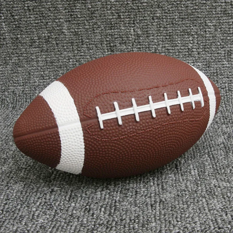 17/21CM American Football Rugby Youth Inflatable Leather Ball Toy Preschool Student Team Game Teaching Ball Children's Ball