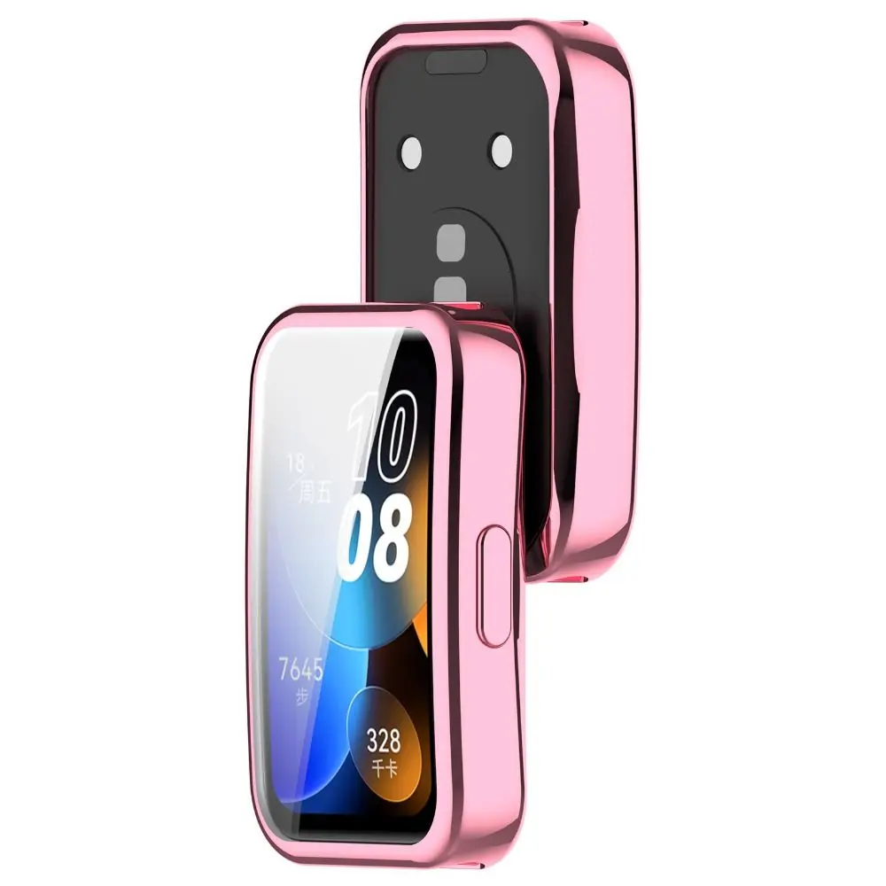 New TPU Protective Cover Full Cover Smart Watch Screen Protector Accessories Anti-Scratch Case Shell for Huawei Band 9 8