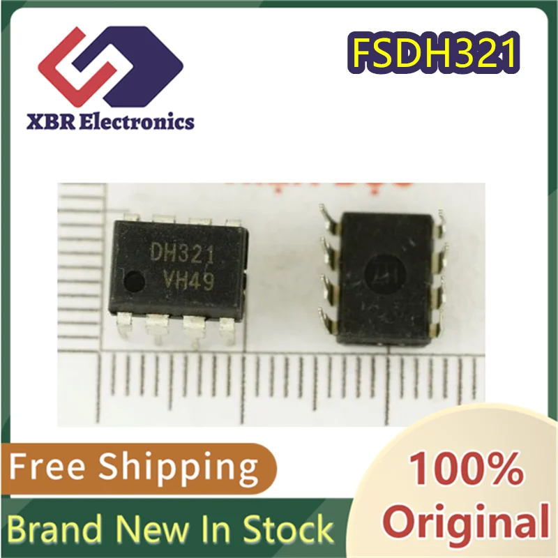 

(10/50 pieces) FSDH321 DH321 DIP8 direct plug in induction cooker power chip IC new original authentic spot free shipping