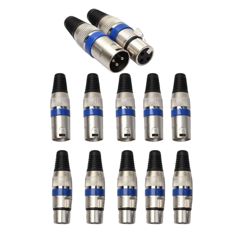 3Pin XLR Connector Female and Male Microphone Connector MIC Plug Adapter neutrik connectors  britney spears wallpaper