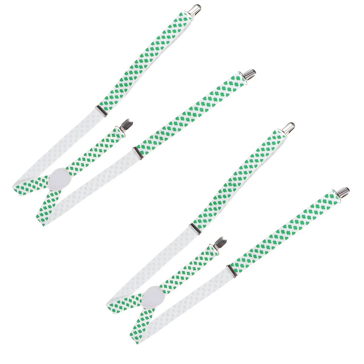 

2Pcs Suspenders Elastic Adjustable Clip on Braces 2.5cm Wide Practical Comfortable for Men Women