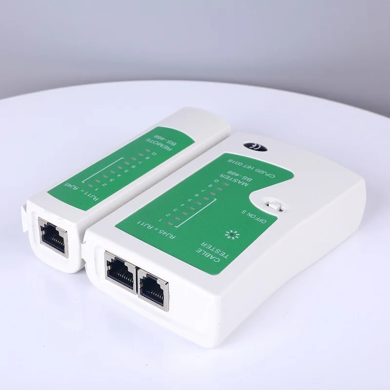 Dual-Purpose Network Cable Tester RJ45 RJ11 Customized LAN Cable Testing Tool