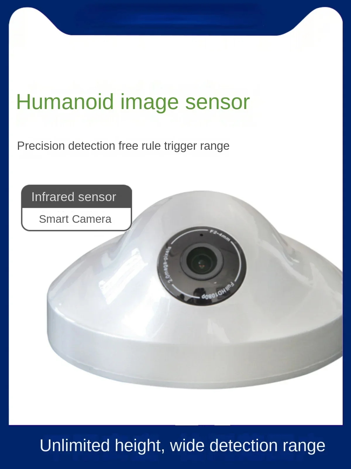 Human Body Sensor Probe Access Control Automatic Image Recognition Camera Sensor Humanoid Detection Probe