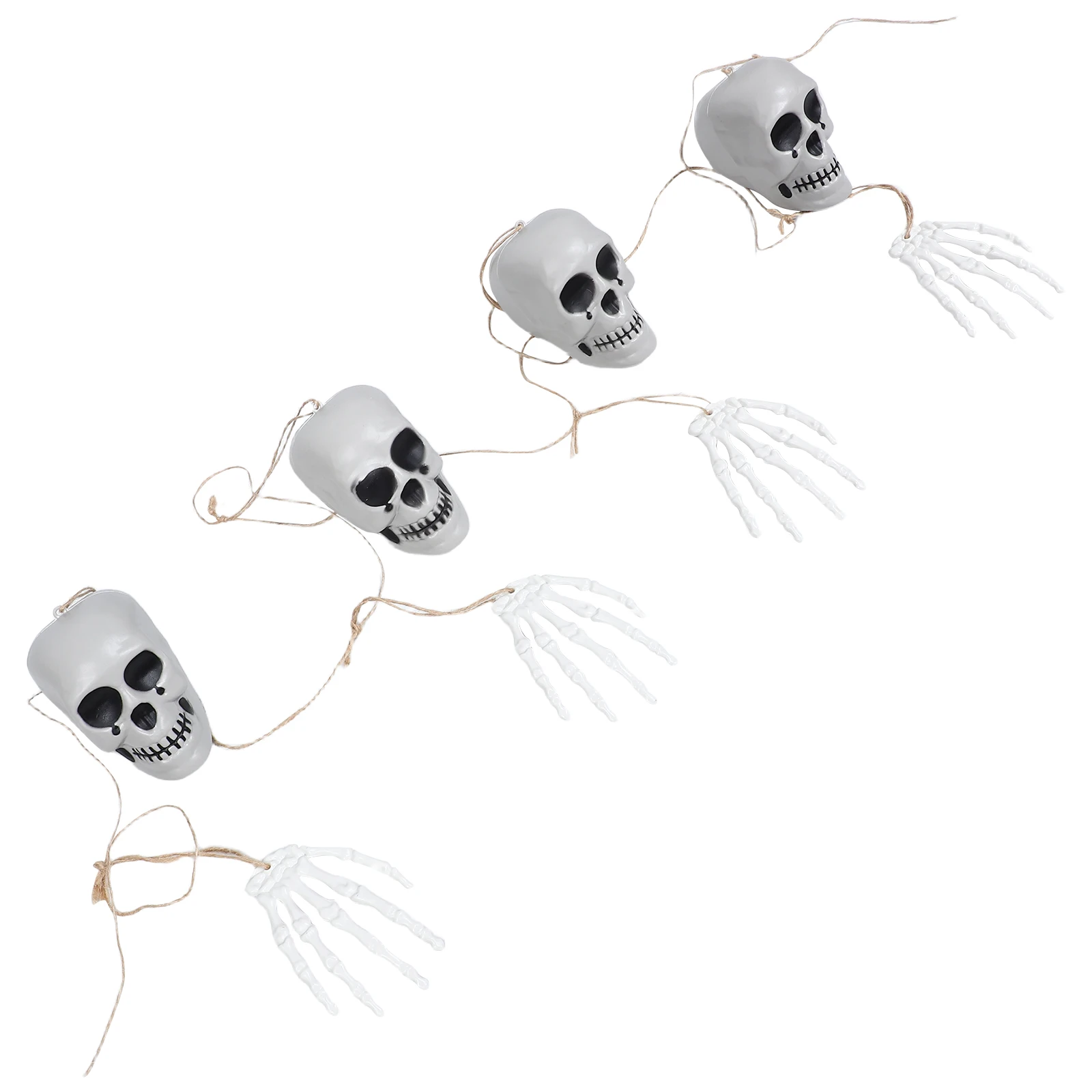 

Halloween Skull Decoration Creepy Home Accessories Scary Wall Festival Supplies Plastic Decorations Outdoor