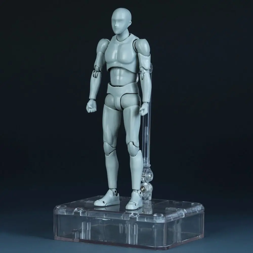 30 Movable Parts Sketch Action Figure Male/Female 16cm Human Mannequin with Display Stand Deluxe Edition Body Model Toys